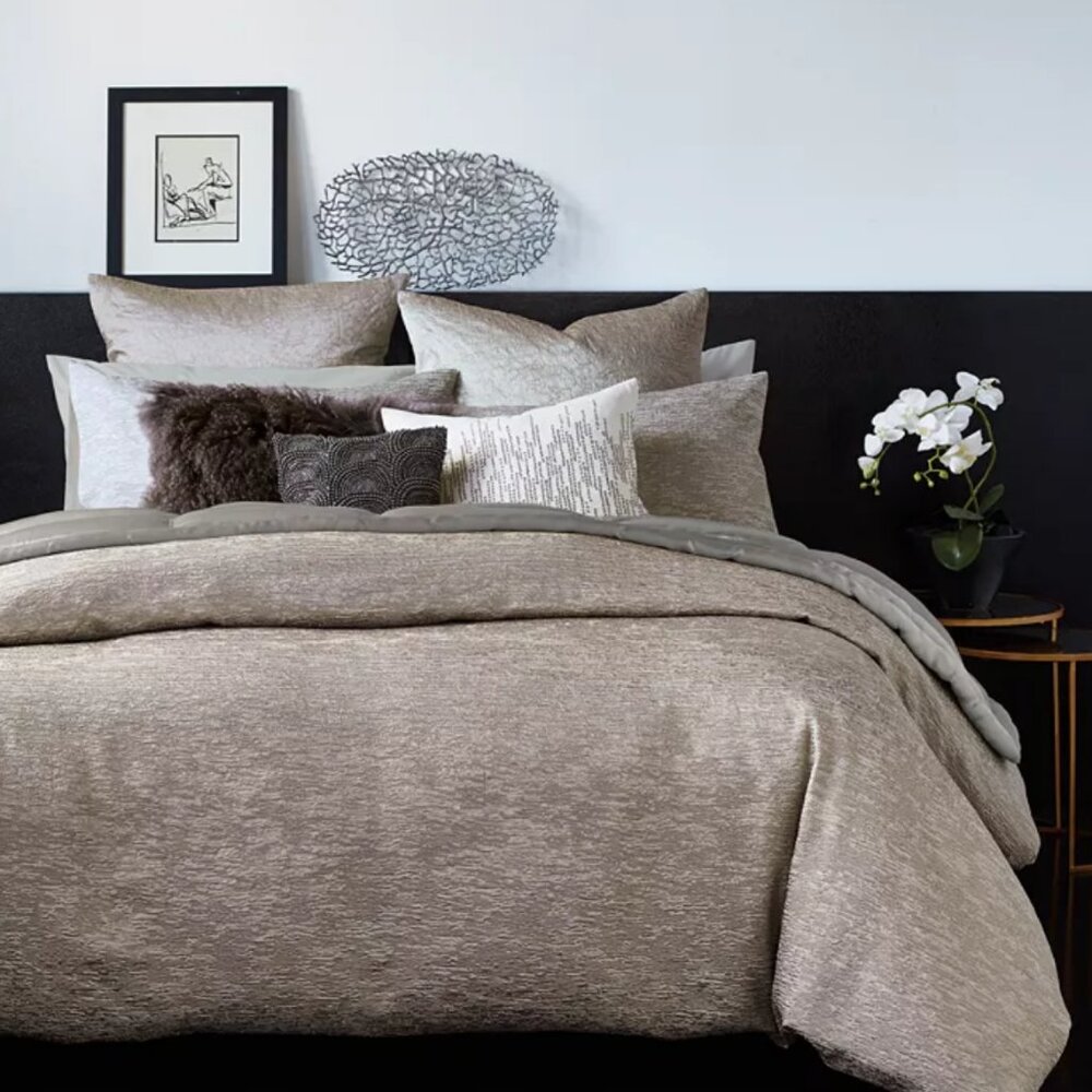 Donna Karan Alloy Collection King Duvet & Sham